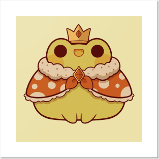 Happy Frog Prince Posters and Art